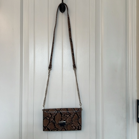 Express mini purse snake print Brown tones - Picture 7 of 7